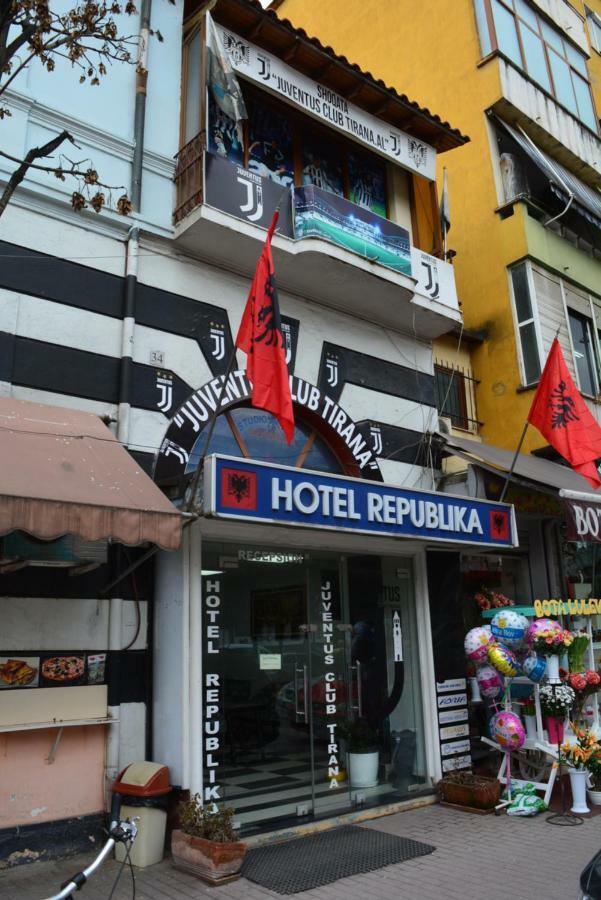 Hotel Republika Тирана Экстерьер фото